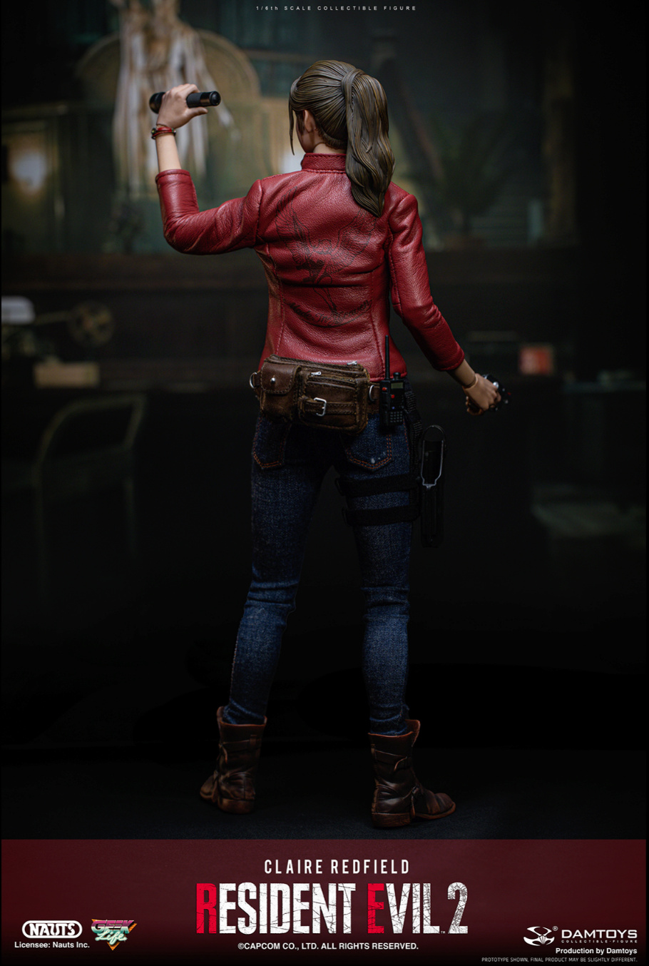 Female - NEW PRODUCT: NAUTS & DAMTOYS: DMS031 1/6 Scale Resident Evil 2 - Claire Redfield (reissue?) Scree363