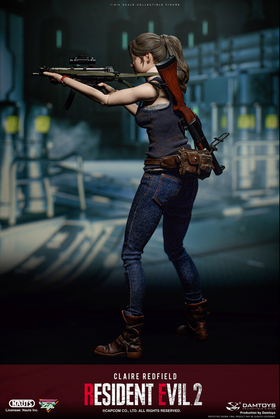 Horror - NEW PRODUCT: NAUTS & DAMTOYS: DMS031 1/6 Scale Resident Evil 2 - Claire Redfield (reissue?) Scree382