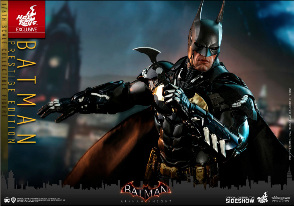 superhero - NEW PRODUCT: HOT TOYS: Batman (Prestige Edition) Sixth Scale Figure (Video Game Masterpiece Series) Scree537