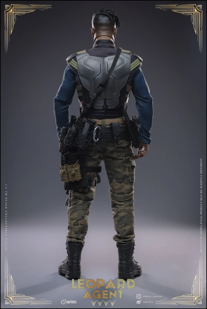 NEW PRODUCT: DAFTOYS 1/6 scale F018 Leopard Agent Action Figure Scree752