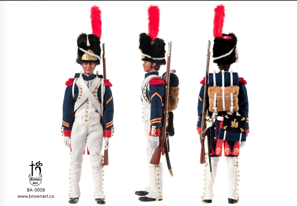 Historical - NEW PRODUCT: Brown Art: 1/6 scale Action Figures: The French Imperial Guard - Subaltern (BA-0007) & Corporals (BA-0008) Scree805