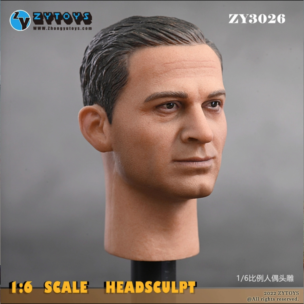 NEW PRODUCT: ZY Toys: 1/6 Male Head Model Sculpt [ZY-3026] Scree821