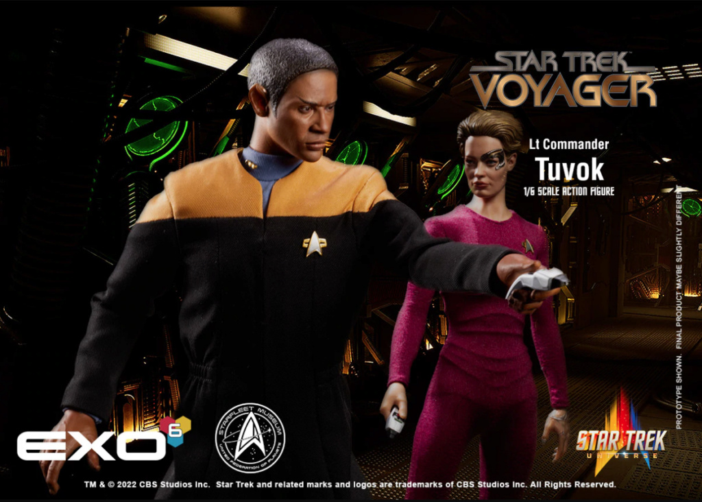 LtCommander - NEW PRODUCT: EXO-6: Star Trek: Voyager: Lt Commander Tuvok 1/6 scale Action Figure Scree832