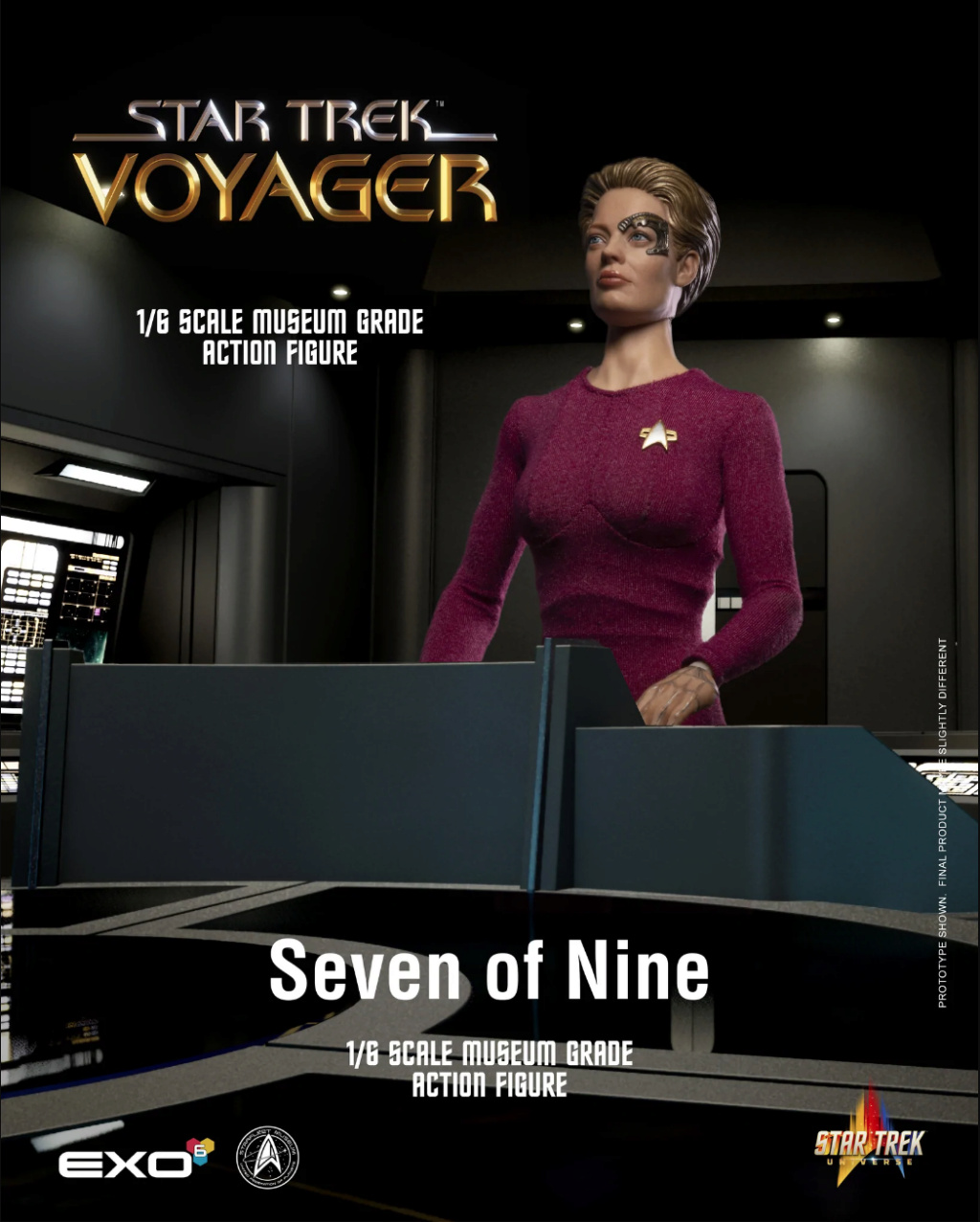 Voyager - NEW PRODUCT: EXO-6: Star Trek: Voyger: 1/6 scale Seven of Nine Action Figure Scree837