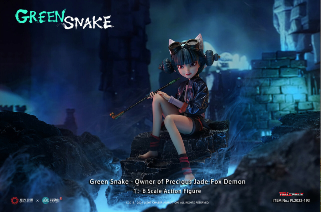 WhiteSnake - NEW PRODUCT: TBLeague: 1/6 Owner of Precious Jade Fox Demon International edition (Green Snake & White Snake versions) Scree851