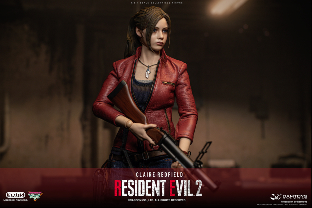 NEW PRODUCT: NAUTS & DAMTOYS: DMS031 1/6 Scale Resident Evil 2 - Claire Redfield (reissue?) Scree864