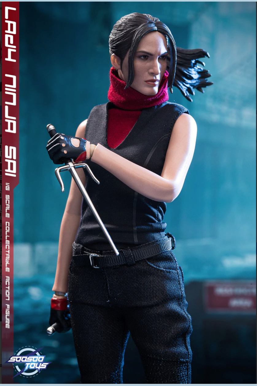 CableTVbased - NEW PRODUCT: Soosootoys SST014 1/6 scale Lady Ninja Sai figure Screen19