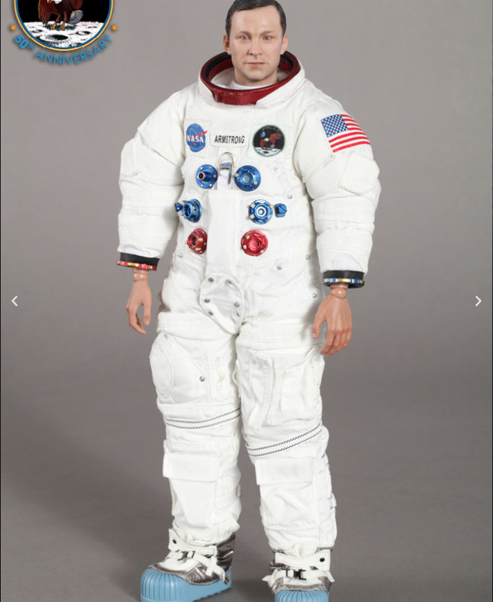 MichaelCollins - NEW PRODUCT: DiD: Apollo 11 50th Anniversary Astronauts (Neal Armstrong, Buzz Aldrin & Michael Collins) Screen81