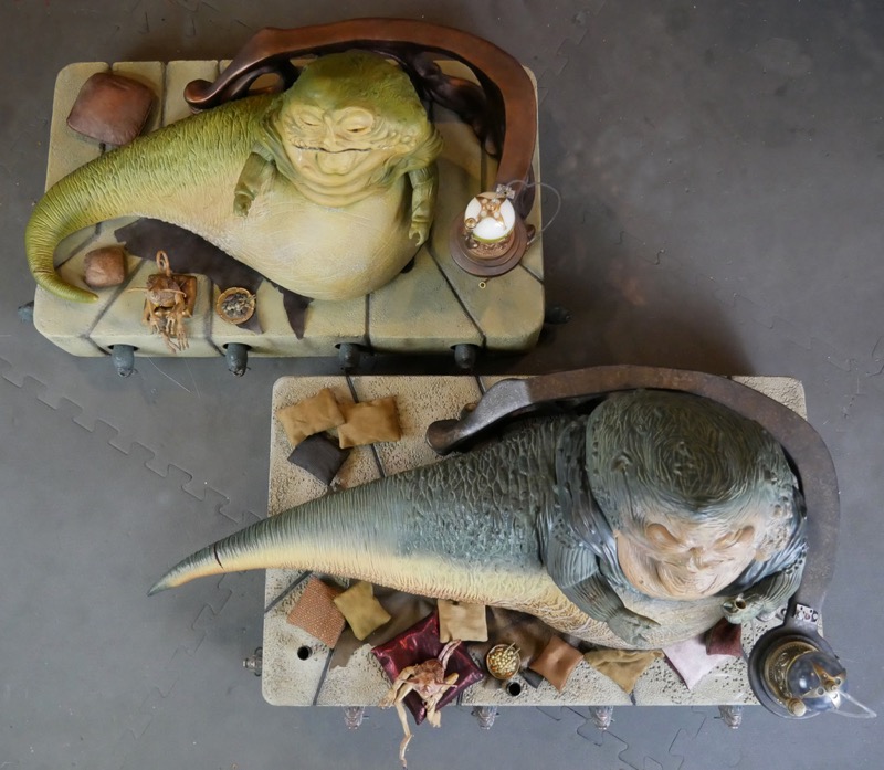 Sideshow -  Jabba The Hutt Diorama (The Viewing Frame WIP) - Page 4 Sidesh12