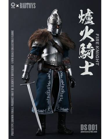 NEW PRODUCT: PION & RADTOYS: DS001 1/6 Scale Fire Knight