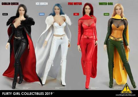NEW PRODUCT: Flirty Girl Collectibles: 1:6 Female COSPLAY Set 2.0