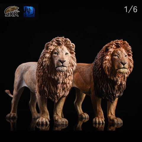 NEW PRODUCT: JXK New 1/6 Lion 2.0 Animal Model GK