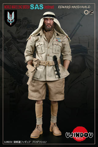 NEW PRODUCT: UJINDOU: 1/6 WWII British Royal Special Air Service