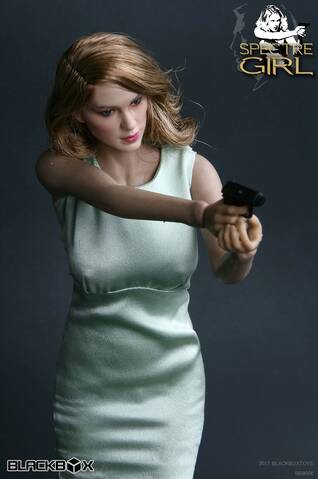BLACKBOX TOYS PPK Pistol 1:6 "007 Spectre Girl" Headsculpt Dress BB9006 