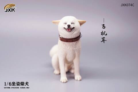 NEW PRODUCT: JXK Studio: /6 Sitting Shiba Inu dog