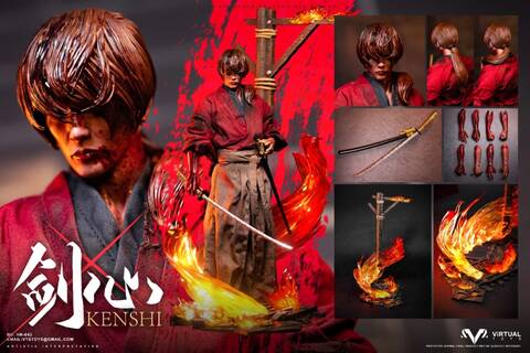 NEW PRODUCT: VTSTOYS: 1/6 KENSHI Kenshi Sword Heart Action