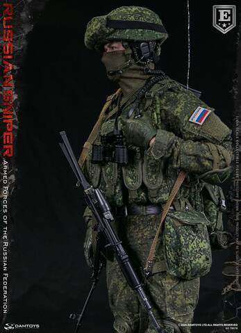 Damtoys 78078 1/6 Russian Sniper Armed Forces Of The Russian