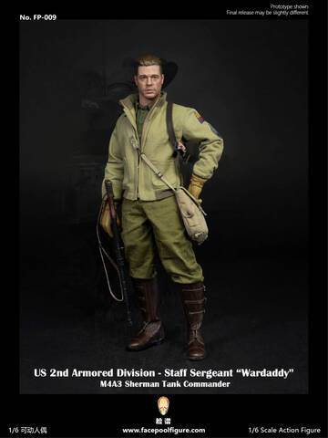 NEW PRODUCT: Facepool Figure: 1/6 2nd Armored Division Staff 