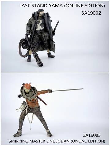 NEW PRODUCT: 3A TOYS 1/6 LAST STAND YAMA & SMIRKING MASTER ONE 