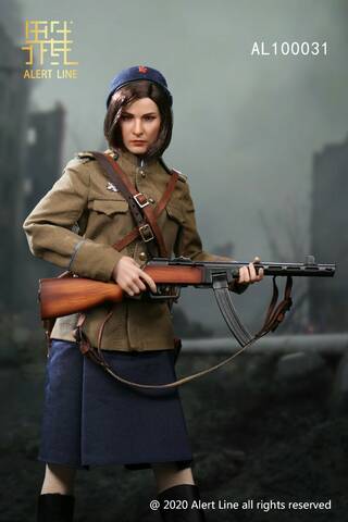 Red Army Female Medic - Long Underwear - 1/6 Scale 