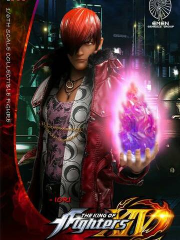 The King Of Fighters Iori Yagami Deluxe - World Box 1/6 Scale Figure