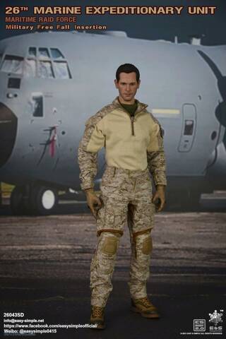 NEW PRODUCT: Easy & Simple: 1/6 26TH MEU MRF Military Free