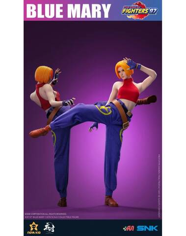 TUNSHI STUDIO KOF Blue Mary The King Of Fighters 97 1/6 Action Figure  INSTOCK