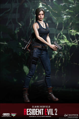 Resident Evil 2 CLAIRE REDFIELD 1/6 Action Figure Classic Ver Statue Model  Gift