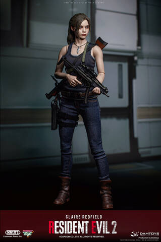 NAUTS X DAMTOYS Resident Evil 2 Claire Redfield Remake Ver 1/6 Scale Action  Figure DMS031