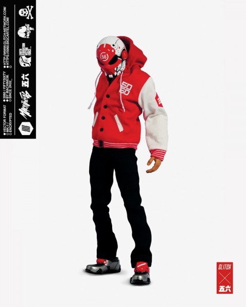 Stylized - NEW PRODUCT: GLITCH BONEHEAD: TEST SUBJECT 56 1/6 SCALE ACTION FIGURE Ts02-410