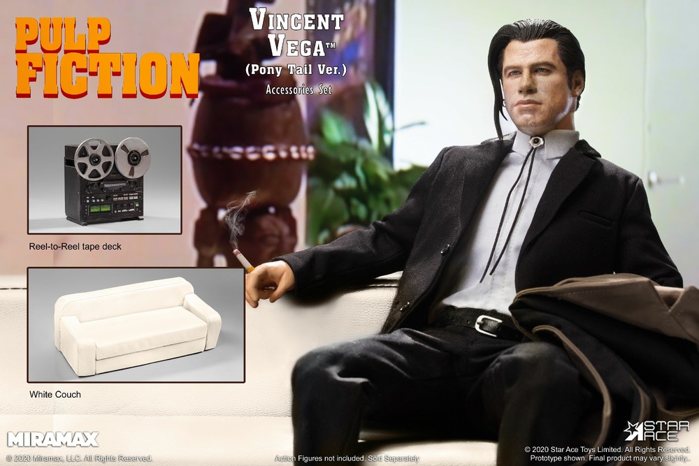 VincentVega2 - NEW PRODUCT: Star Ace Toys: Pulp Fiction VINCENT VEGA 2.0 1/6 Figure (Regular, Deluxe, & Accessories) Vincen10