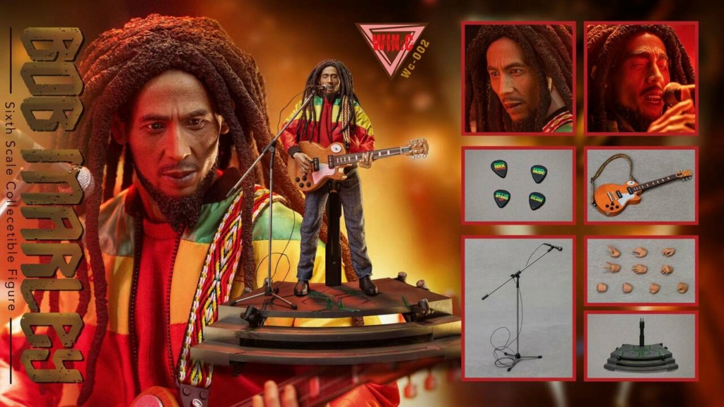 NEW PRODUCT: Win.C Studio 1:6 Bob Marley Boxed Figure [WC-002] Wc-00227