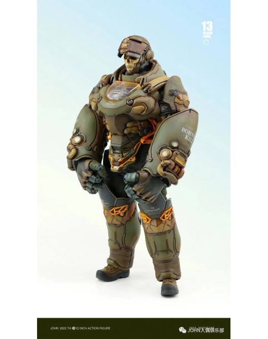 NEW PRODUCT: Black 13 Park 1/6 Scale Armored Ape Wecha153