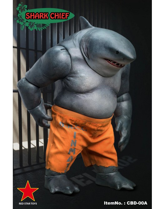 NEW PRODUCT: RED STAR TOYS: NOM CBD-00A 1/6 Scale Shark Chief Wechat53