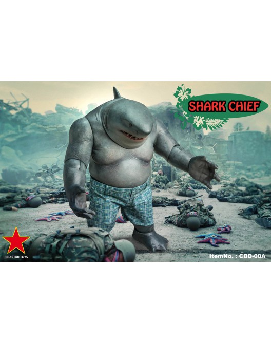 RedStarToys - NEW PRODUCT: RED STAR TOYS: NOM CBD-00A 1/6 Scale Shark Chief Wechat56