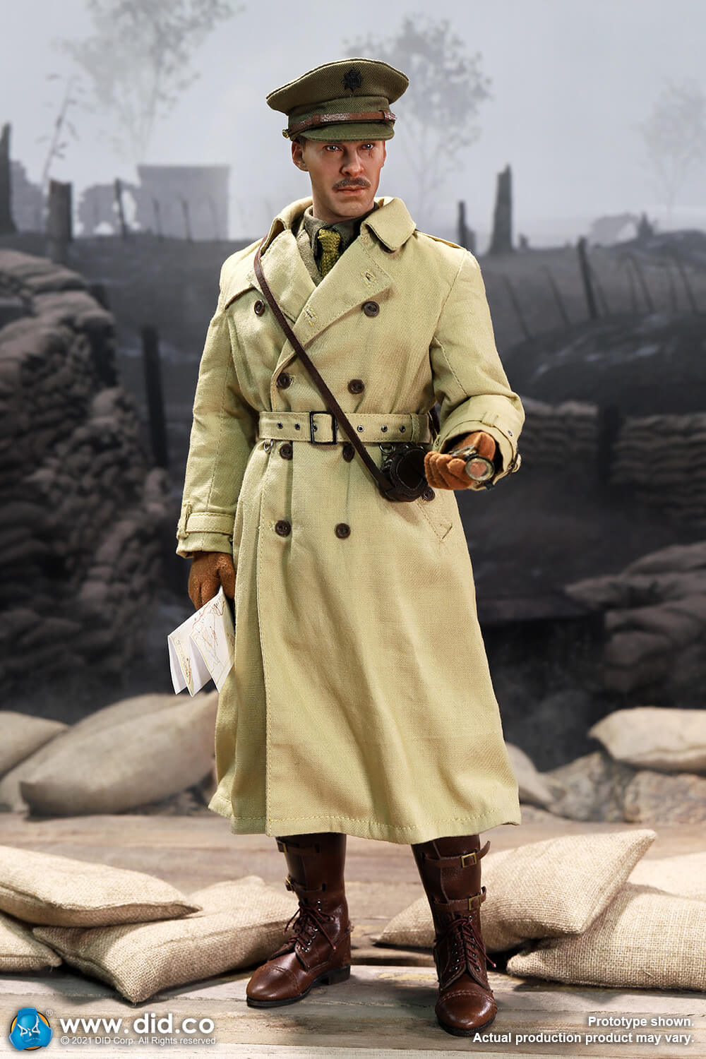 WWI - NEW PRODUCT: DiD: B11012  WW1British Officer – Colonel Mackenzie & E60062 WW1 War Desk Diorama Set  Ww1bri58