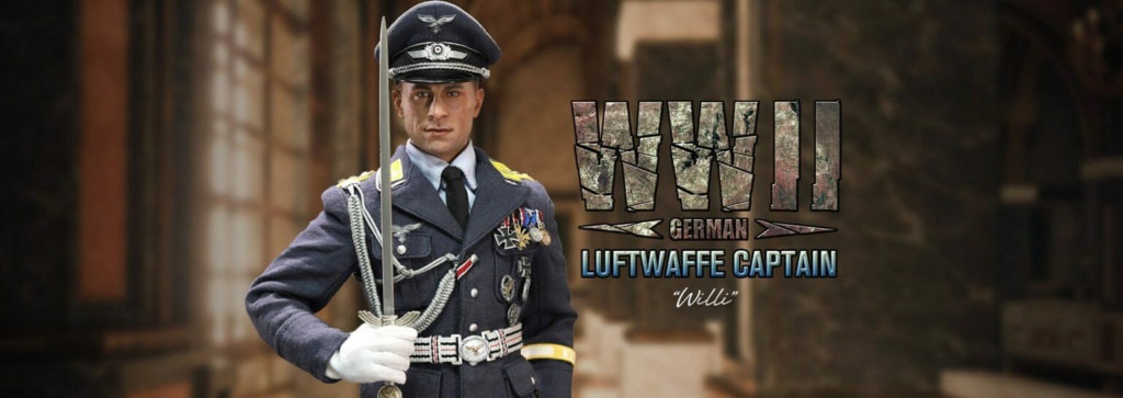 DiD - NEW PRODUCT: DiD: D80147 WWII German Luftwaffe Captain – Willi Wwii-g10