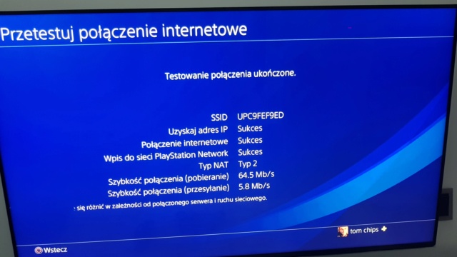 Prędkość Internetu w PS 4  20180914
