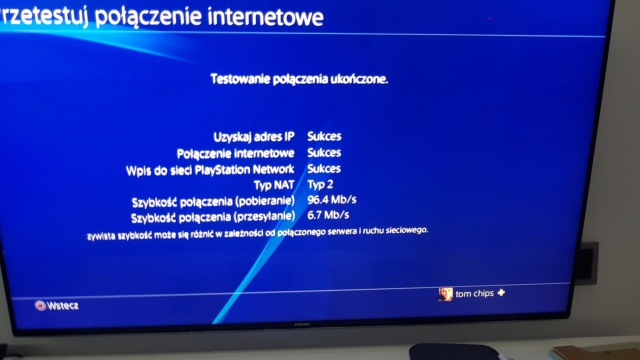 Prędkość Internetu w PS 4  20180915