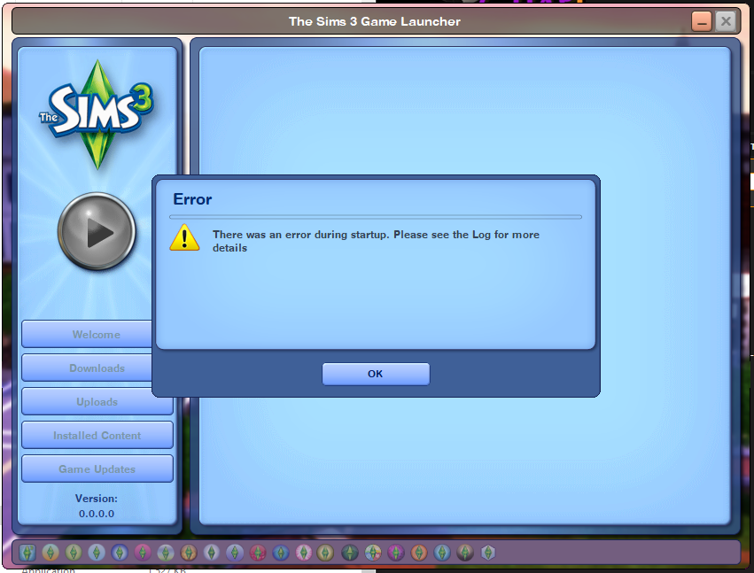 "Error During Startup" - Complete Collection + Ultimate Fix Sims3110