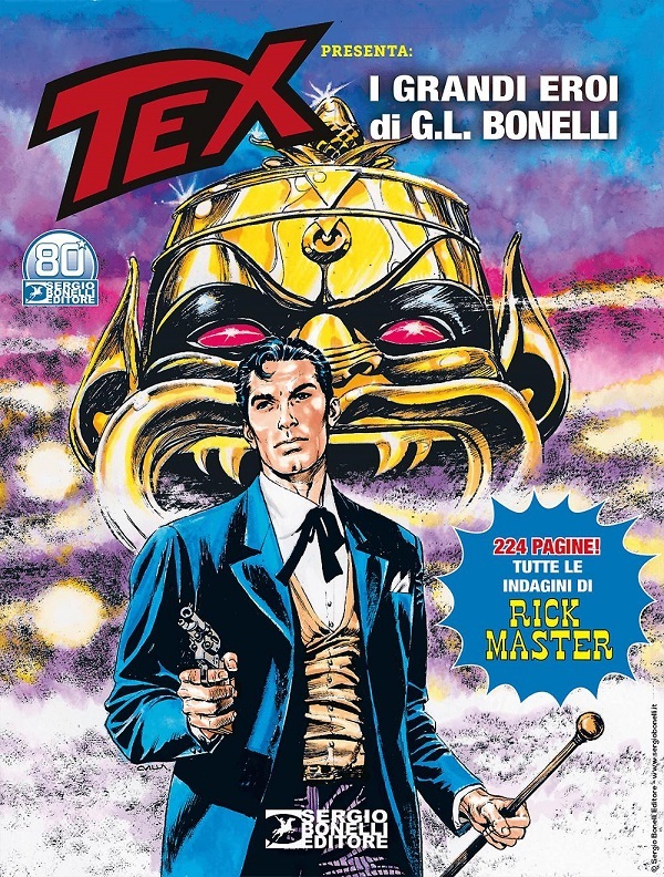 AVVENTURA MAGAZINE 2021 - TEX PRESENTA I GRANDI EROI DI G. L. BONELLI: RICK MASTER! 16305110