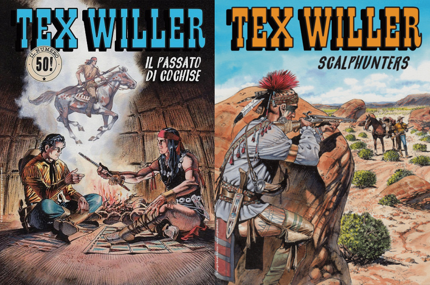 IL PASSATO DI COCHISE (TEX WILLER 50-51-52-53-54-55) 16709210