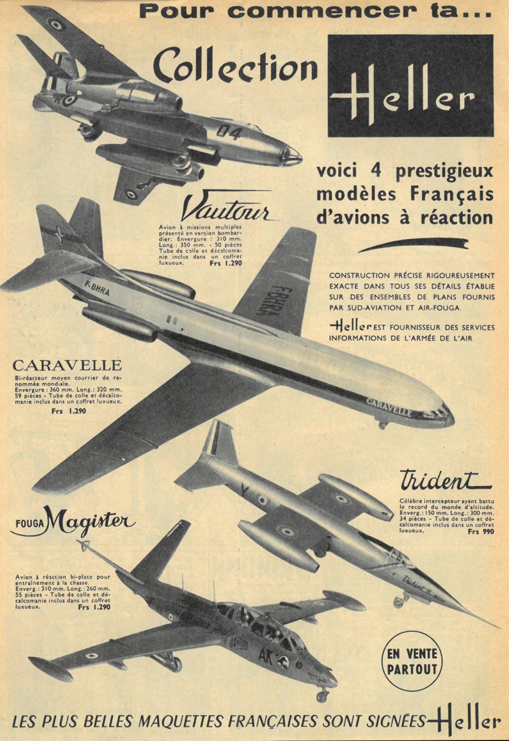 Publicités HELLER de 1959-1961 ...  02710