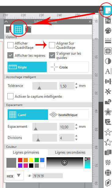 16 - Je n'arrive pas à placer mes points où je veux Captu110