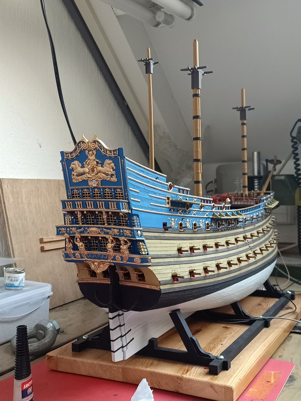 Vaisseau le SOLEIL ROYAL 1/100ème Réf 80899 Spiege10