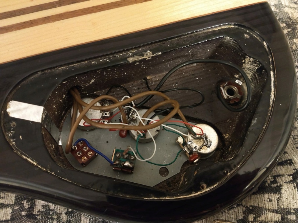 Thunder - Westone Thunder II passive wire diagram, switch type and number 110