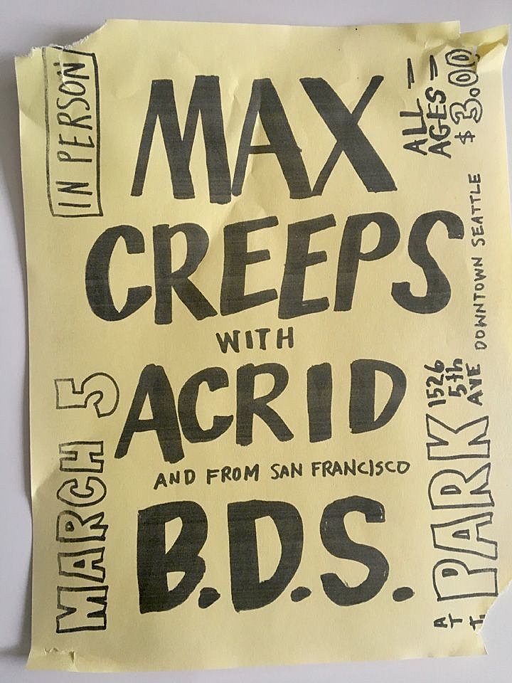 2022.05.04 - Loudwire - Henry Rollins Reveals Rare Stash of Elusive Concert Fliers from Mystery Band Max Creeps Attach13