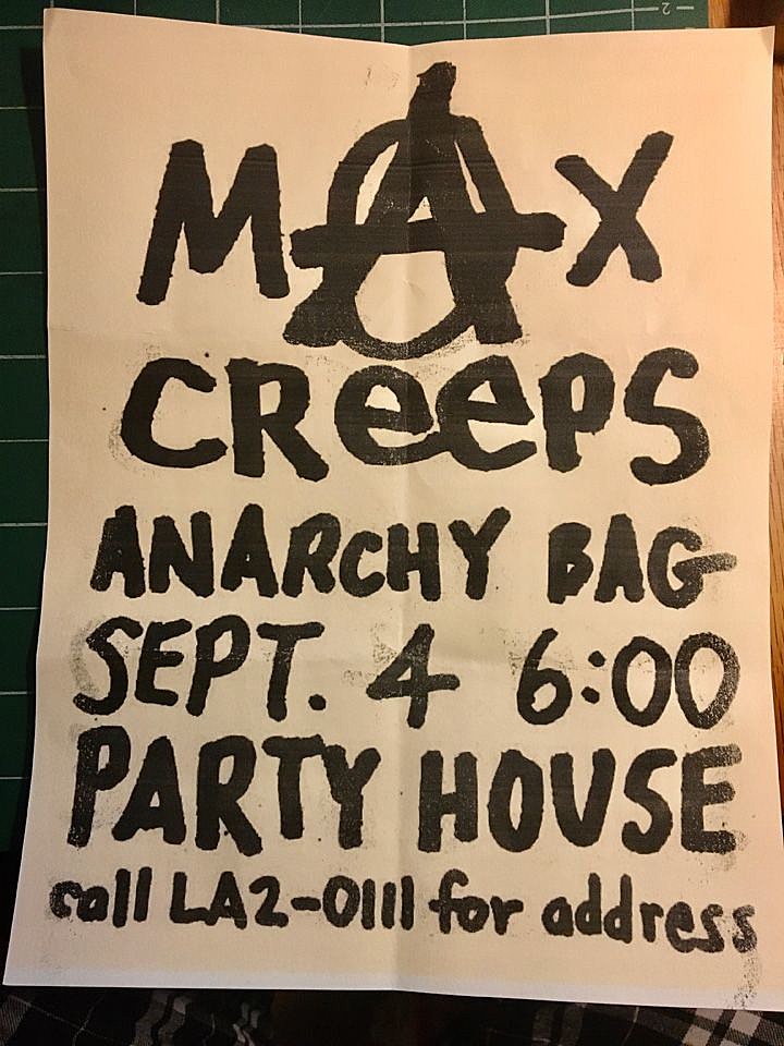 2022.05.04 - Loudwire - Henry Rollins Reveals Rare Stash of Elusive Concert Fliers from Mystery Band Max Creeps Attach19