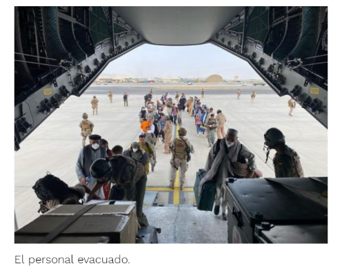 Regresa a España el primer avión de Defensa con españoles y afganos desde Kabul Screen17