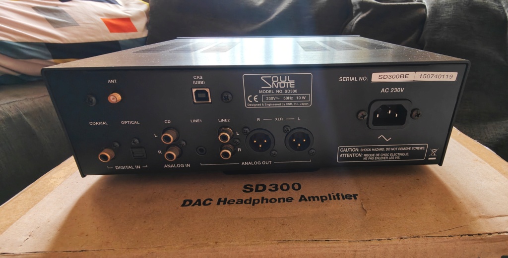SoulNote SD300 Headphone Amp/DAC  Img_2026